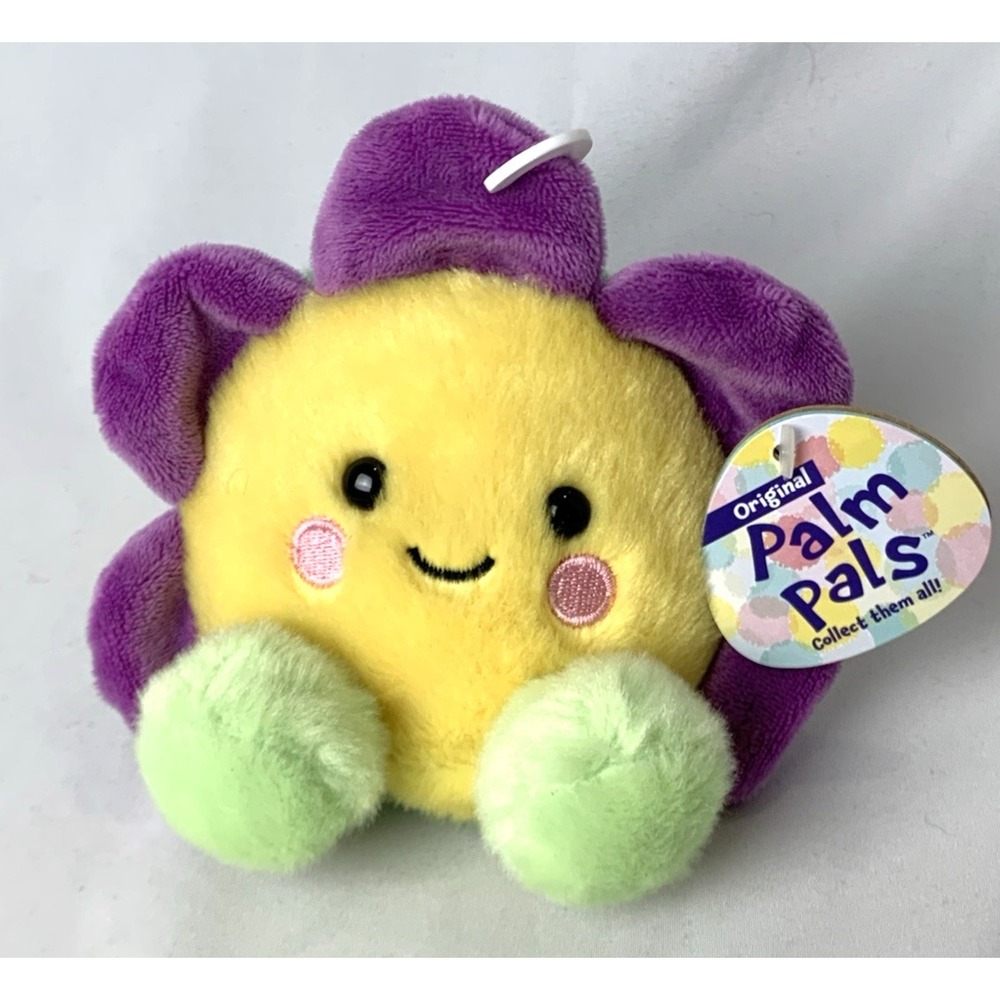Aurora World‎ Palm Pals FALLON FLOWER 5" Plush Stuffed Animal Toy New w/Tag
